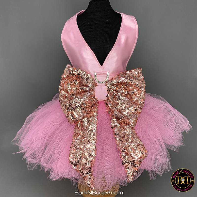 Pink hotsell dog dress